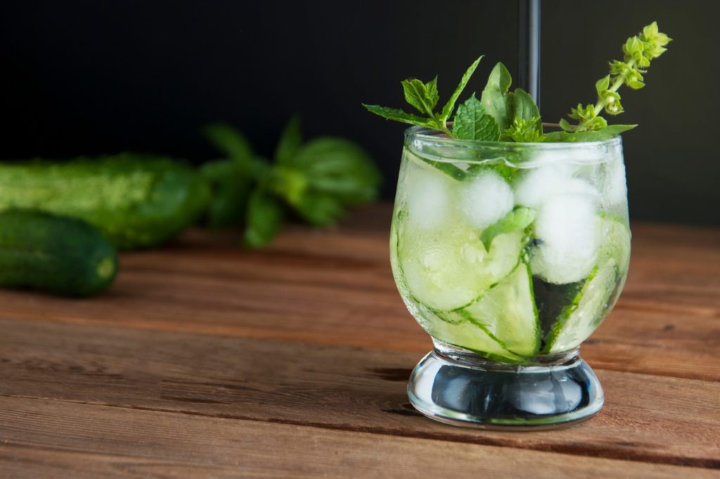 Mint-Drink-summer-refreshing-drink-with-cucumber-mint